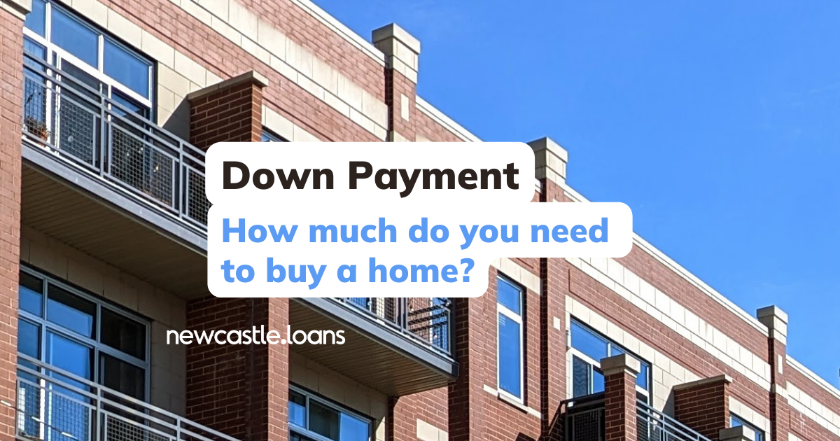 What down payment do you need shops for a house